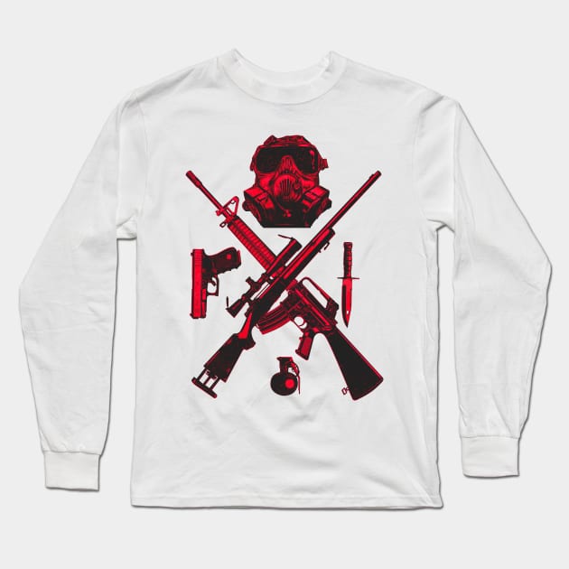 I'm PREPPER (red) Long Sleeve T-Shirt by Cataraga